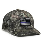 Pacific Headwear 108C Camo Snapback Trucker Cap