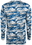 Augusta Sportswear 1808 Youth Mod Camo Long Sleeve Wicking Tee