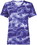 Purple Shockwave Print