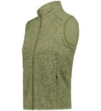 Custom Holloway 223742 Ladies Alpine Sweater Fleece Vest