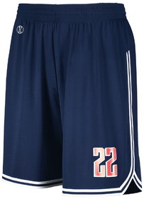 Custom Holloway 224077 Retro Basketball Shorts