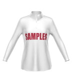 Holloway 2S8345 Ladies FreeStyle Sublimated Cotton-Touch Poly 1/4 Zip Pullover