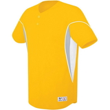 High Five 312050 Adult Ellipse Two-Button Jersey