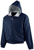 Augusta Sportswear 3281 Youth Hooded Taffeta Jacket/Fleece Lined