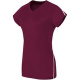 High Five 342172 Ladies Short Sleeve Solid Jersey
