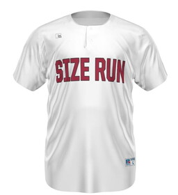 Russell Athletic 3S6S2B Youth FreeStyle Sublimated Two-Button Baseball Jersey