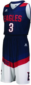 Russell 4S3VTA Freestyle Sublimated Dynaspeed Non-Reversible Jersey
