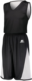 Russell 5R5DLM Undivided Single Ply Reversible Jersey