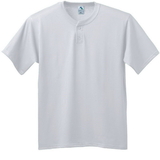 Augusta Sportswear 644 Youth 2-Button Baseball Jersey