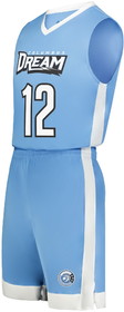 Custom Augusta 6889 Match-Up Basketball Shorts