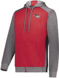Custom Augusta 6899 Three-Season Fleece Full Zip Hoodie