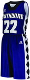 Russell 7S3VTA Ladies Freestyle Sublimated Dynaspeed Non-Reversible Basketball Jersey