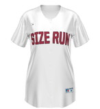 Russell Athletic 7S5VTX Ladies FreeStyle Sublimated Faux Full-Button Softball Jersey
