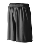 Augusta Sportswear 803 Longer Length Wicking Short W/ Pockets