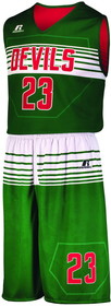 Russell BS0BNA Freestyle Sublimated Dynaspeed Reversible Basketball Jersey