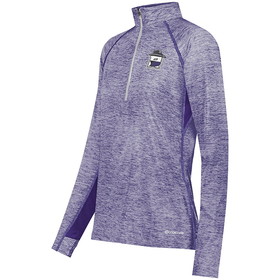 Custom Holloway 222774 Ladies Electrify Coolcore 1/2 Zip Pullover