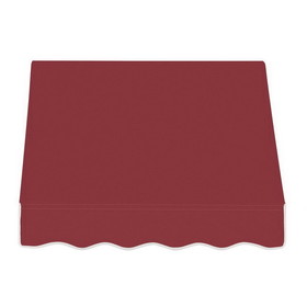 Awntech 3 ft Dallas Retro&#153; Fixed Awning (40.5 in W x 31 in H x 24 in Proj), Burgundy