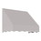 Awntech EF1030-OPNT-3G 3 ft San Francisco&#153; Fixed Awning (40.5 in W x 16 in H x 30 in Proj), Gray Light