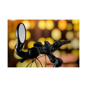 Sprintech Compact Mirror For e-bike, MTB, Single Track, universal side, Black