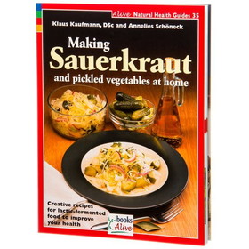 Books Making Sauerkraut, Pickled Vegetables at Home