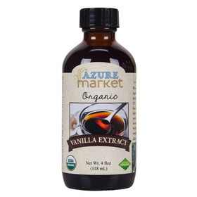 Azure Market Organics Vanilla Extract, Organic