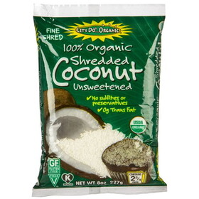 Let's Do...Organic Shredded Coconut, Organic