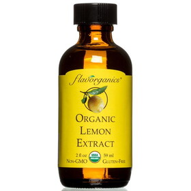 Flavorganics Extract, Pure Lemon, Organic