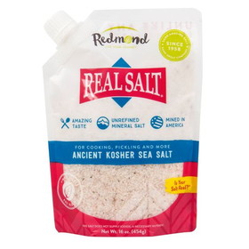 Redmond Sea Salt, Real Salt, Kosher