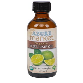 Azure Market Organics Lime Oil, Pure, Organic