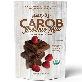 Missy J's Carob Brownie Mix, Organic