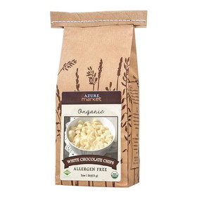 Azure Market Organics White Chocolate Chips, Allergen Free, Organic
