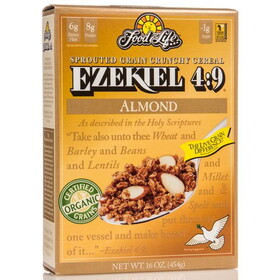 Food For Life Ezekiel Cereal, Almond, Organic