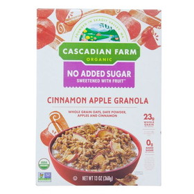 Cascadian Farm Cinnamon Apple Cereal, Organic