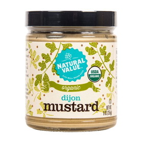 Natural Value Dijon Mustard, Organic
