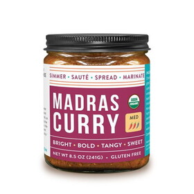 Pure Indian Foods Madras Curry Sauce, Organic