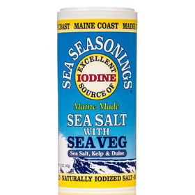 Maine Coast Sea Seasonings, Sea Salt with Sea Veg Shaker, Organic