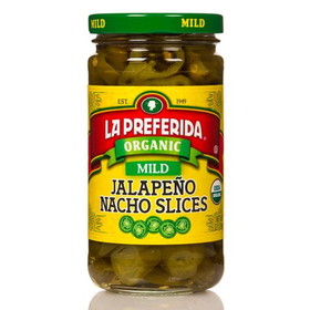 La Preferida Jalapeno Nacho Slices, Mild, Organic