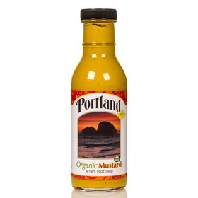 Portlandia Foods Yellow Mustard, Organic