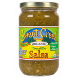 Sweet Creek Foods Salsa Tomatillo, Medium, Organic