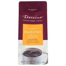 Teeccino Hazelnut, Chicory, Herbal Coffee