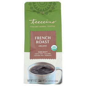 Teeccino French Roast, Chicory, Herbal Coffee, Organic