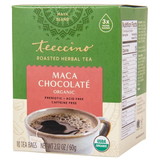 Teeccino Maca Chocolate Roasted, Herbal Tea Bags, Organic