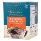 Teeccino Dandelion Caramel Nut, Roasted, Herbal Tea Bags
