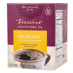 Teeccino Hazelnut Roasted, Herbal Tea Bags