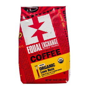 Equal Exchange Coffee, Ground, Love Buzz Blend, Organic