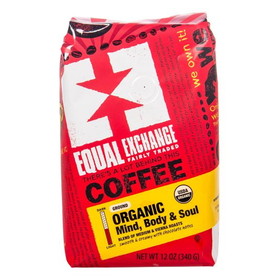 Equal Exchange Coffee, Ground, Mind, Body &amp; Soul Blend, Organic