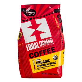 Equal Exchange Coffee, Ground, Breakfast Blend, Organic