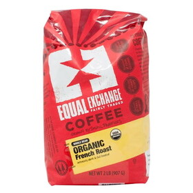 Equal Exchange Coffee, Whole Bean, French Roast, Organic