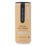 POP & BOTTLE Cold Brew Oat Milk Latte + Adaptogens, Mocha, Organic