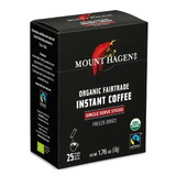 Mount Hagen Instant Coffee, Single-Serve Sticks, Freeze-Dried, Organic